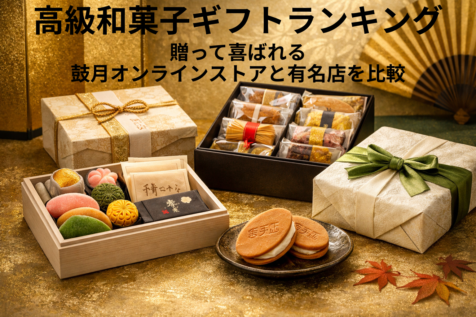 高級和菓子ギフトランキング 鼓月オンラインストアと有名店を徹底比較